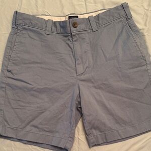 J. Crew Sky Blue Flat Front Shorts